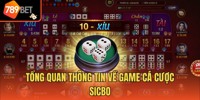 Tổng quan thông tin về game cá cược Sicbo