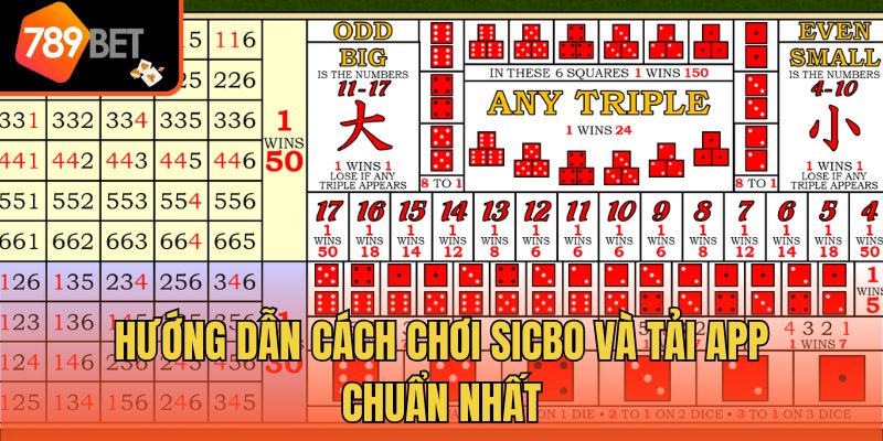 Hướng dẫn cách chơi sicbo và tải app chuẩn nhất
